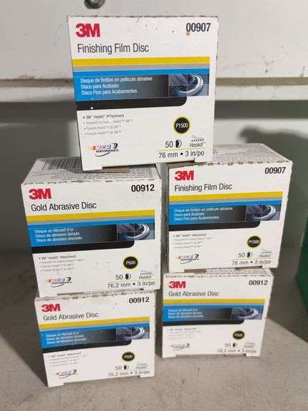 Scotch mount tape, Neoprene Washer screws, Gator Grip traction tape, discs and more