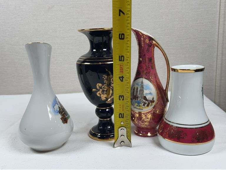 ASSORRTED GERMAN VASES