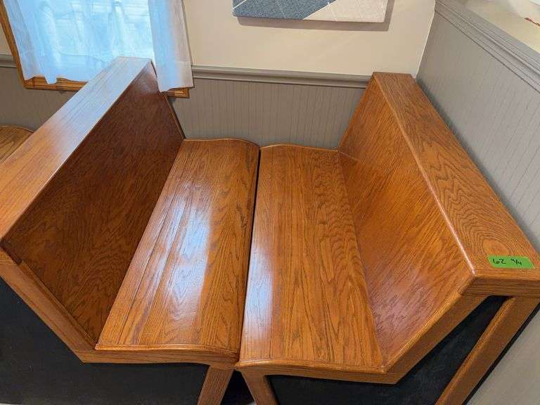 Wooden Dining Booths