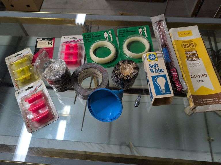 Weed trimmer string, wiper aids, and more