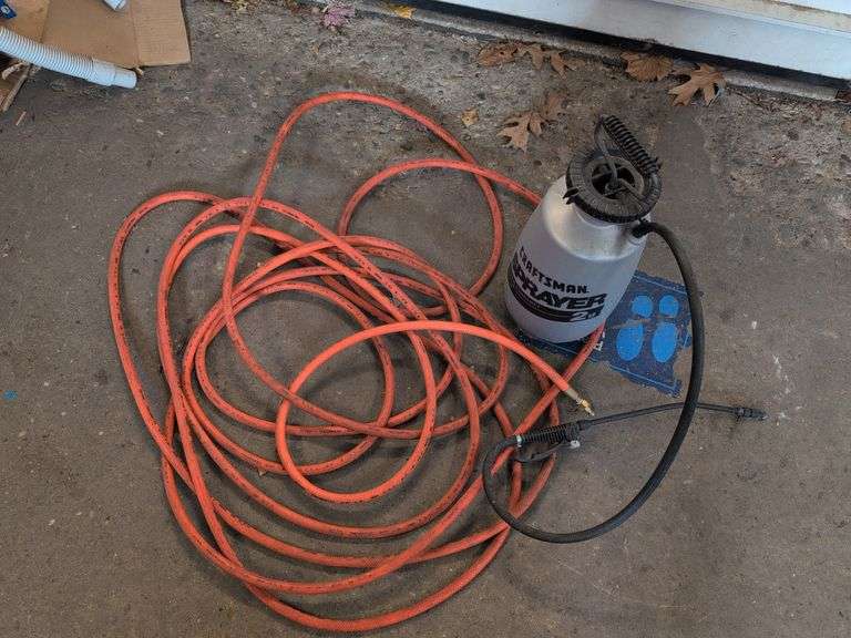 Air hose with Craftsman sprayer
