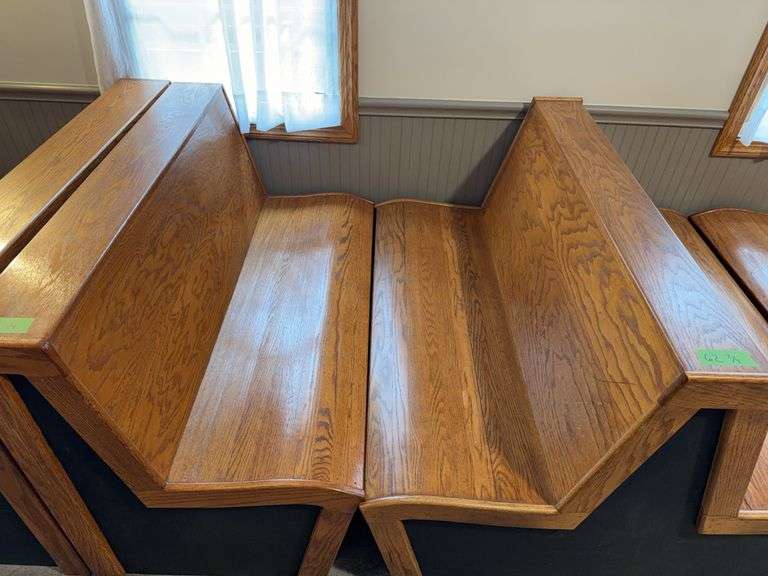 Wooden Dining Booths