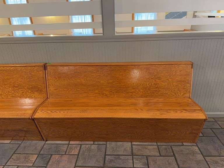 Wooden Dining Booths