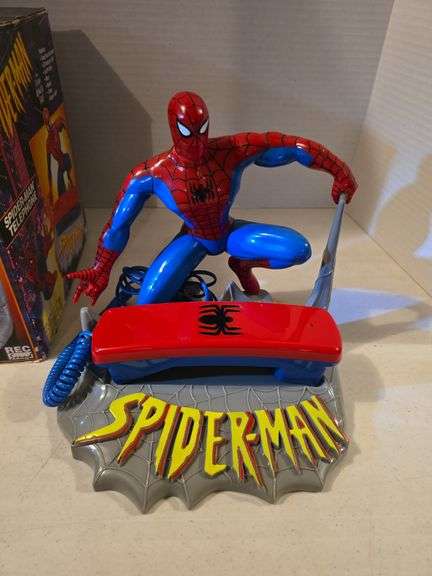 MARVEL COMICS SPIDER-MAN TELEPHONE WITH BOX