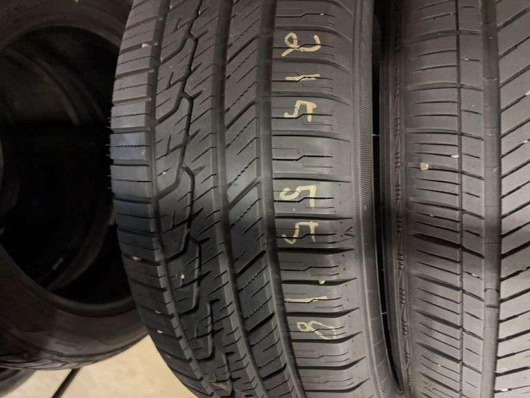 (3) tires like new - 215/55/18