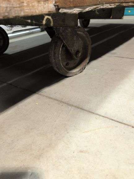 Large storage cart - 87" x 40" x 66" tall