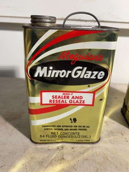 (2) mostly full Mirror Glaze Sealer and Reseal Glaze