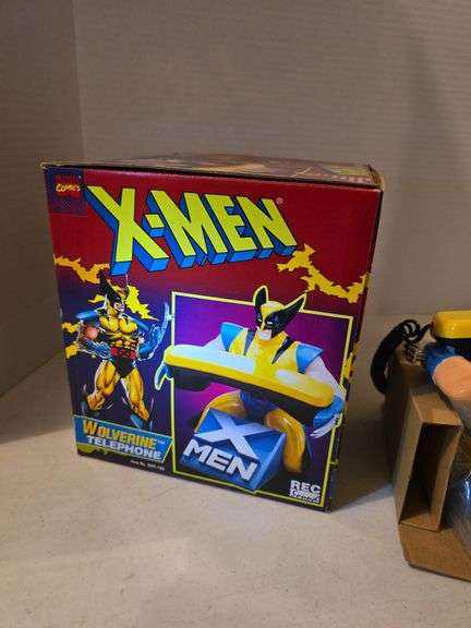 MARVEL COMICS X-MEN WOLVERINE TELEPHONE NIB