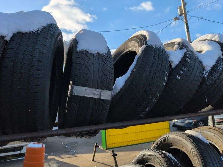 (5) miscellaneous tires in good condition - see photos