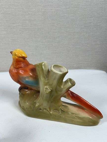 CZECH ART POTTERY BIRDS