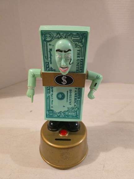 DOLLAR MAN ANIMATED BANK