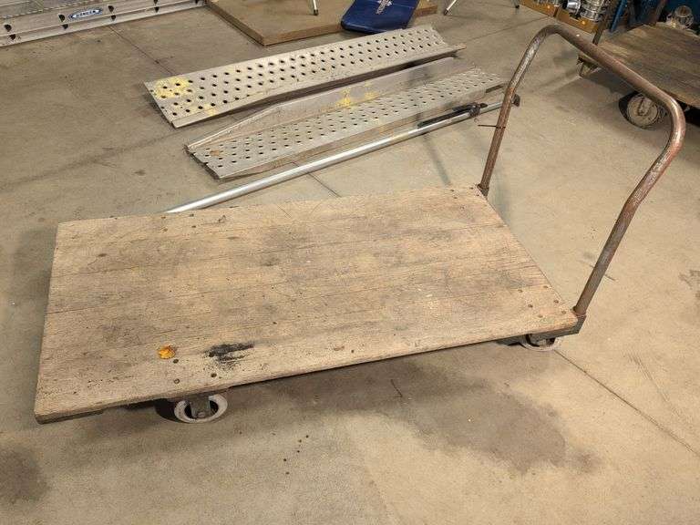 Wooden storage/moving cart - 5' x 30"