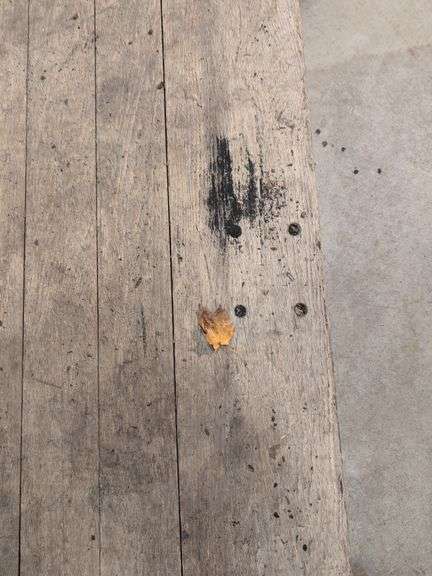 Wooden storage/moving cart - 5' x 30"