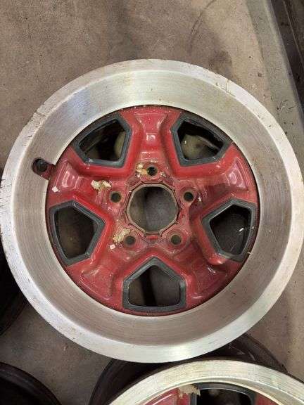 (4) 14” wheel rims -see photos