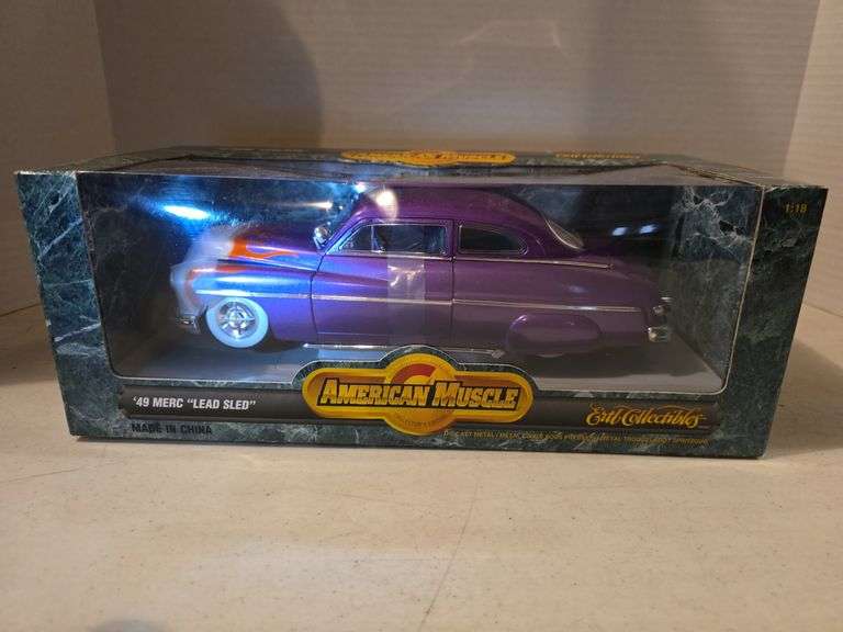 ERTL 1949 MERCURY LEAD SLED 1:18 SCALE MUSCLE CAR NIB