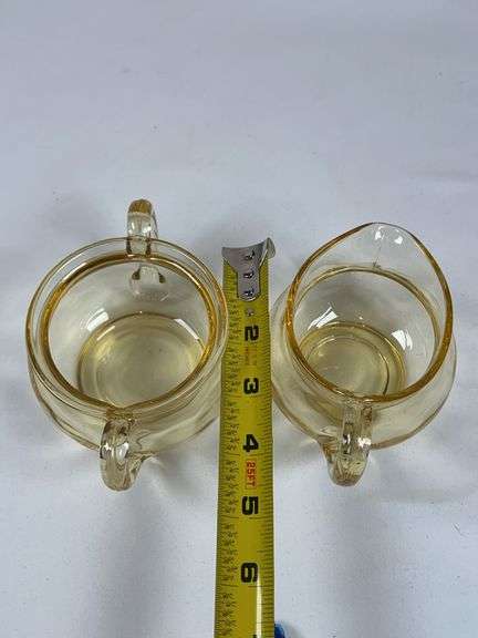 HEISEY GLASS CREAM SUGAR