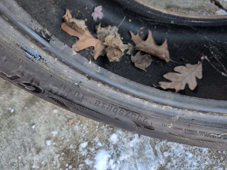 (5) miscellaneous tires in good condition - see photos