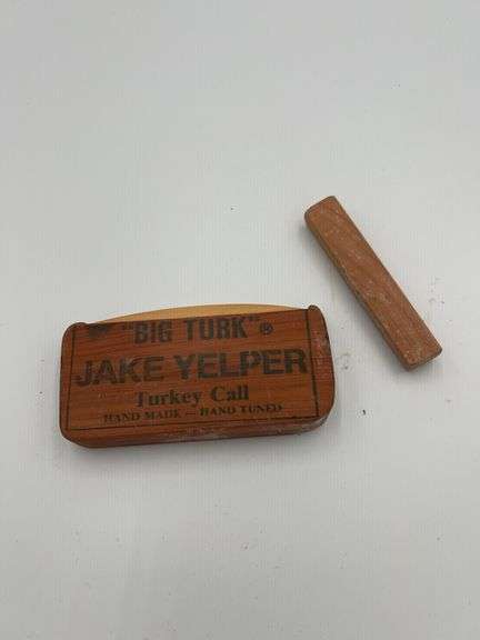 "Big Turk" Jake Yelper Turkey Call Hand Made, Hand Turned, C.H. Butler