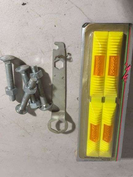 Polymer Paint sealant, (4) Door lock trims, (2) Universal joint repair kits, Battery washers, hydrau