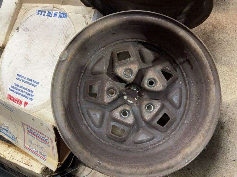 (2) 14” Pontiac wheel rims