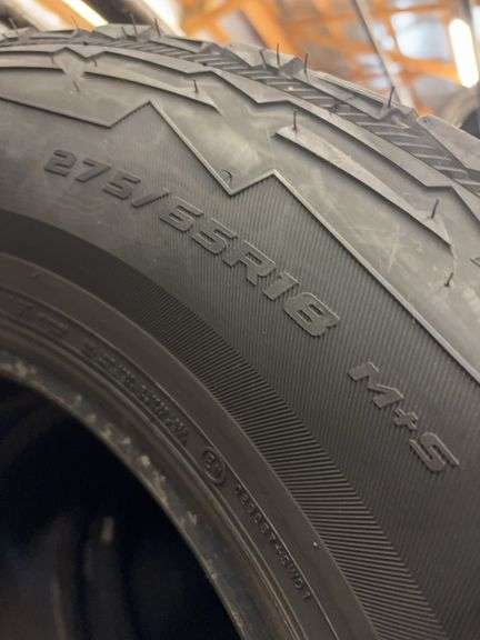 (2) tires like new - 255/45/20 and 275/65/18