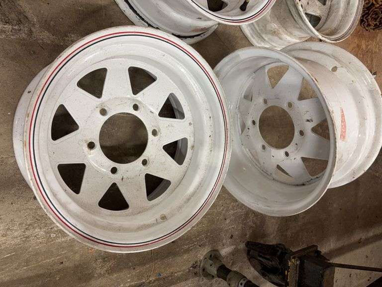 (4) 14” wheel rims -see photos