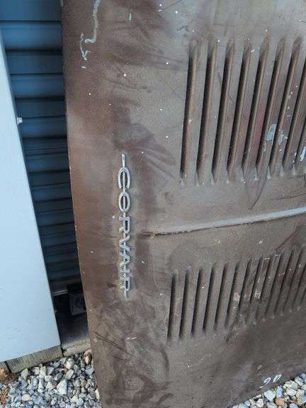 Corvair vehicle hood - 50" x 34"