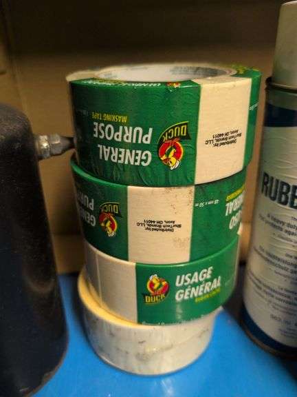 Duck tapes, sprayer, oil, and more