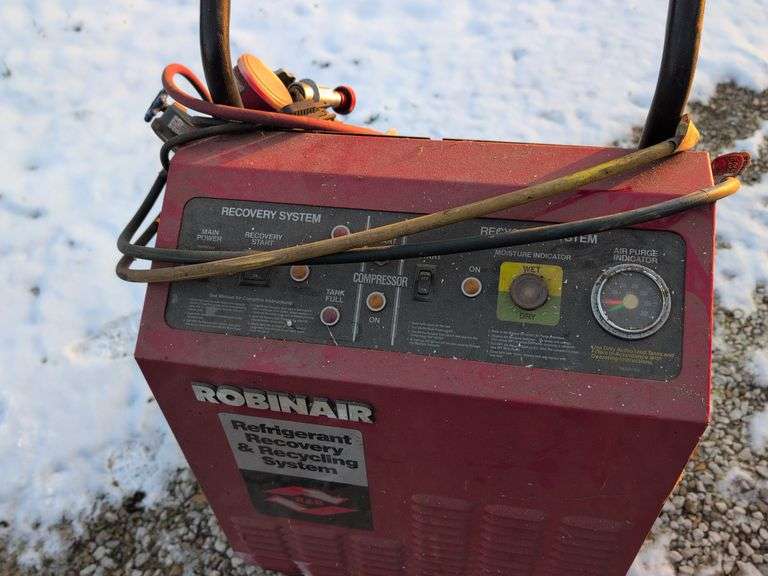 Robinair Refrigerant Recovery and Recycling System - untested