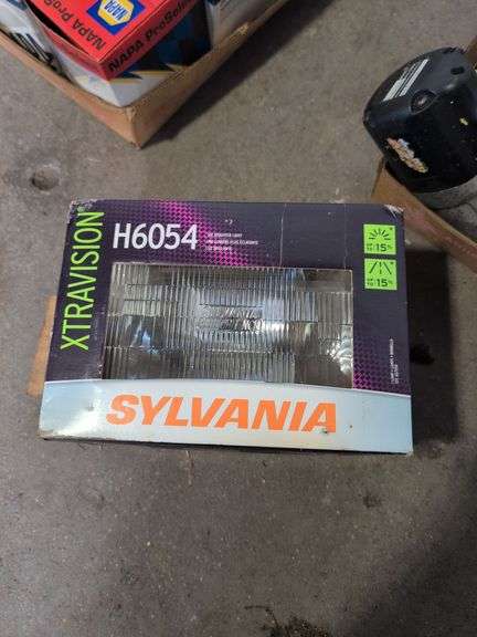 Miscellaneous oil filters, lights, impact wrench, and more