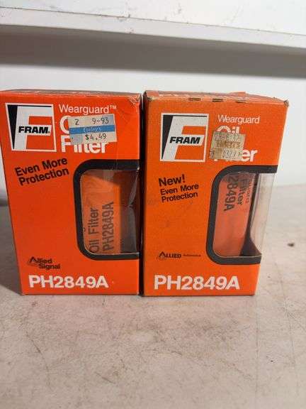 (7) Oil filters -(3) AC and (4) Fram
