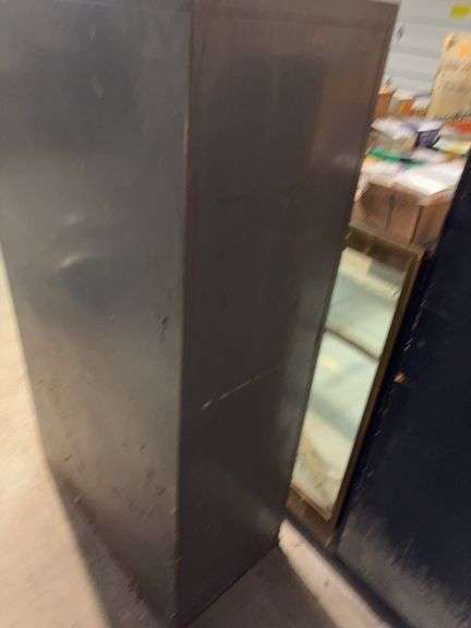 Art metal filing cabinet - 15" x 29" x 52"