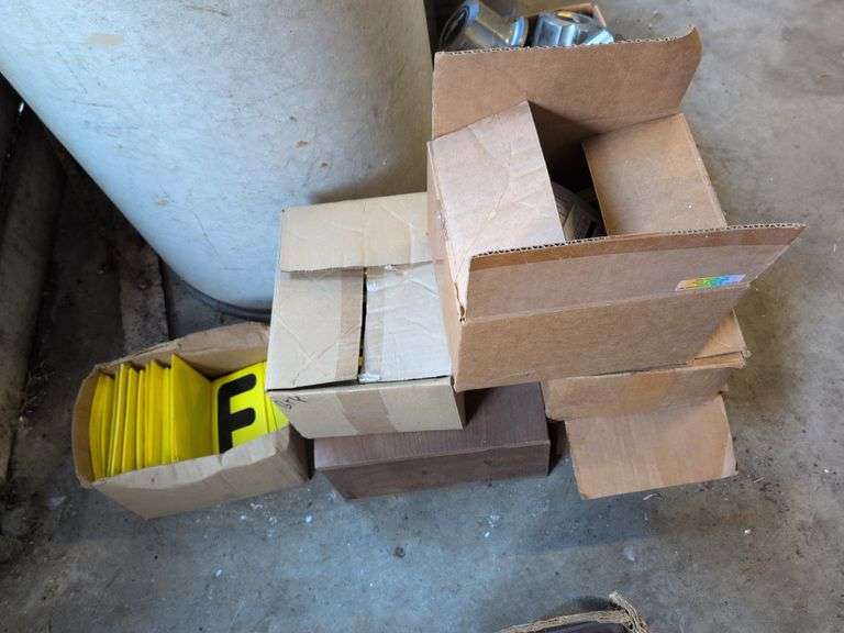 Outdoor double-sided advertisement sign with 6" letters - 6' long