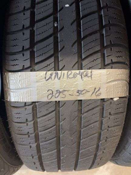 (3) tires like new - (2) 225/50/16 and 225/70/17