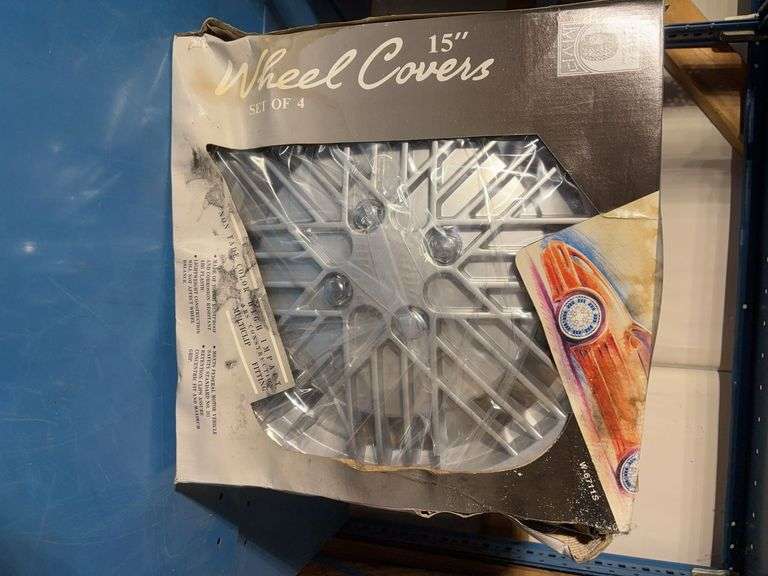 Box of 15” Wheel covers -set of 4