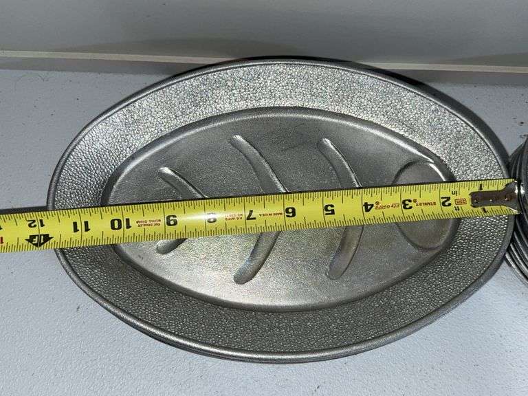 (11) SET OF GUARDIAN SNACK PLATES