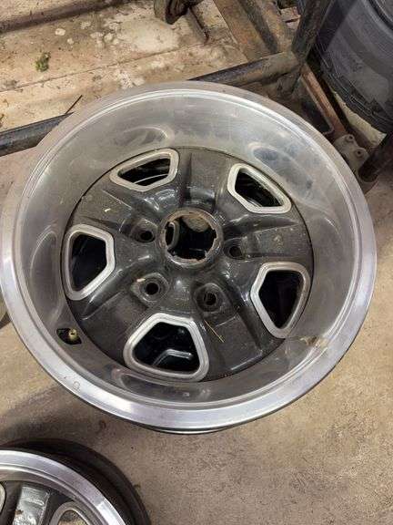 (4) 14" wheel rims - see photos