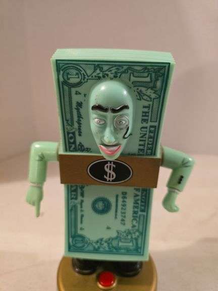 DOLLAR MAN ANIMATED BANK