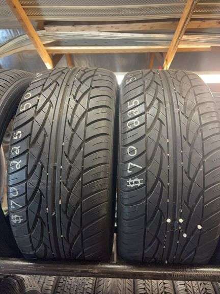 (2) tires like new - 225/50/16