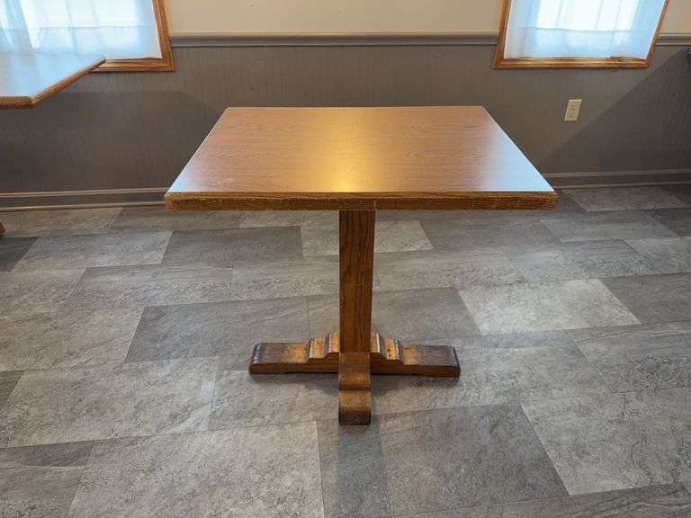 2’ Wood Dining Table