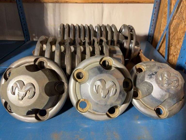 (24) Ram hub caps and covers