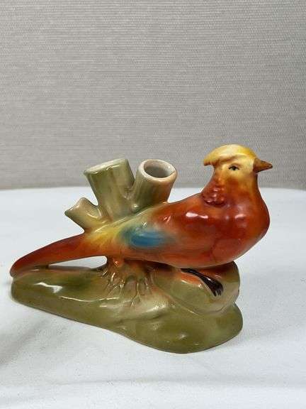 CZECH ART POTTERY BIRDS