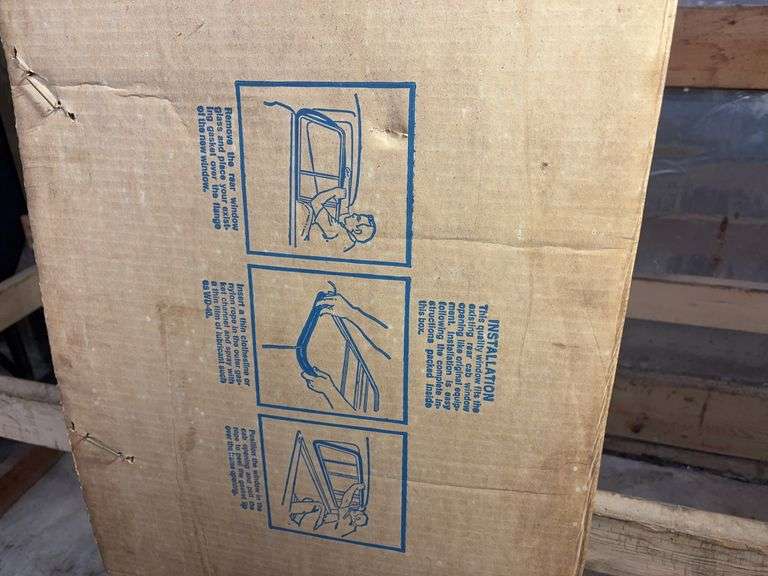 Metal parts, corner pieces, cab window, and more