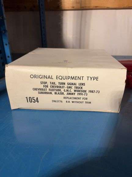 Rubber Queen and Rally splash guards, Stepshield door still protector, and Chevy tailight