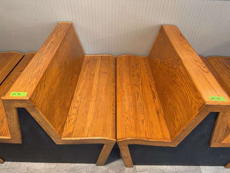 Wooden Dining Booths