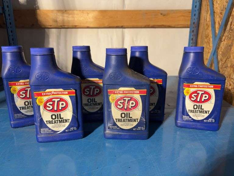 (6) STP Oil treatment bottles