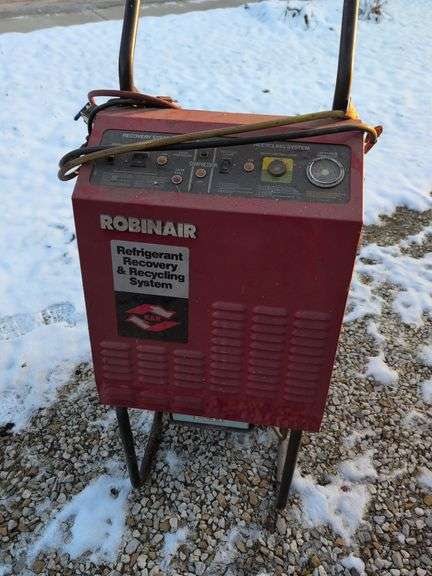 Robinair Refrigerant Recovery and Recycling System - untested
