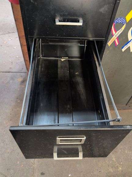 Cole metal filing cabinet - 15” x 27” x 53”
