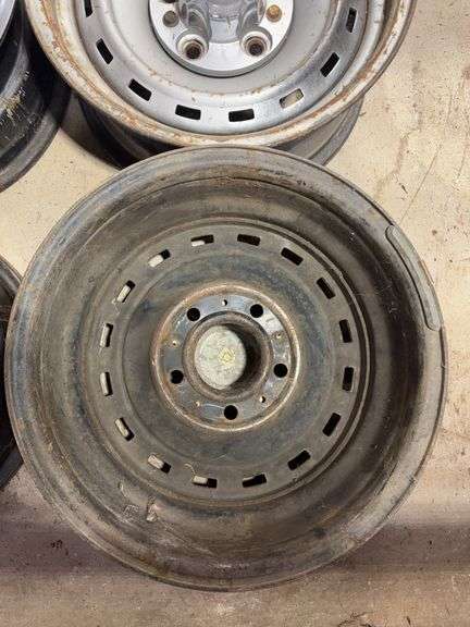 (4) 15" wheel rims - see photos