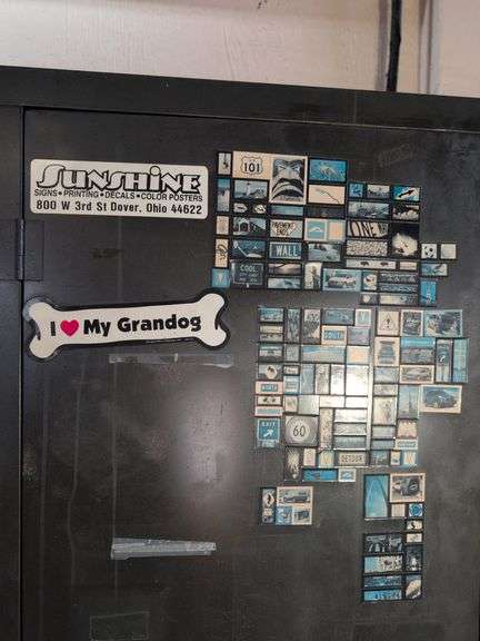 Metal storage cabinet - 3’ x 18” x 78” tall